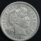 1908 Barber Dime