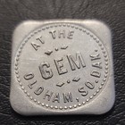 VINTAGE TRADE TOKEN LOT OF 8 (THE GUENARD DRUG ,COW BOY'S PLACE  AT THE GEM+++ — photo 4