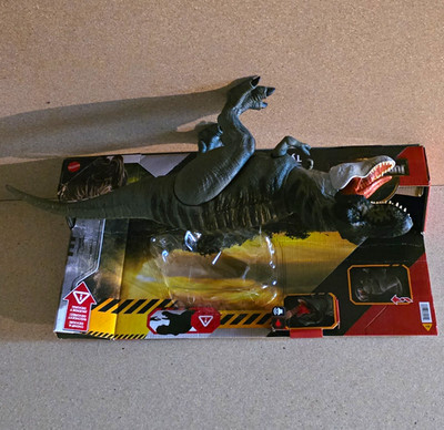 Mattel Jurassic World Power Devour Tyrannosaurus Rex Action-Figur