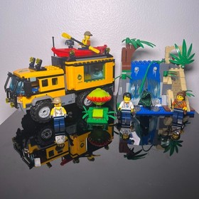 LEGO 60160: Jungle Mobile Lab - City Explorers [2017] 100% Complete + PDF Manual