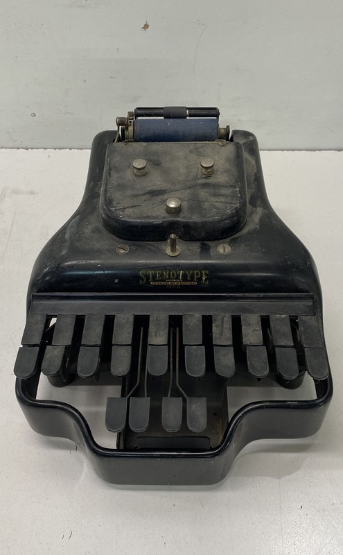 Antique The Stenotype Company No 5 Shorthand Machine Indianapolis U.S.A.