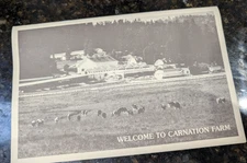 Vintage WELCOME TO CARNATION FARM GUIDE BOOK Booklet/Pamphlet