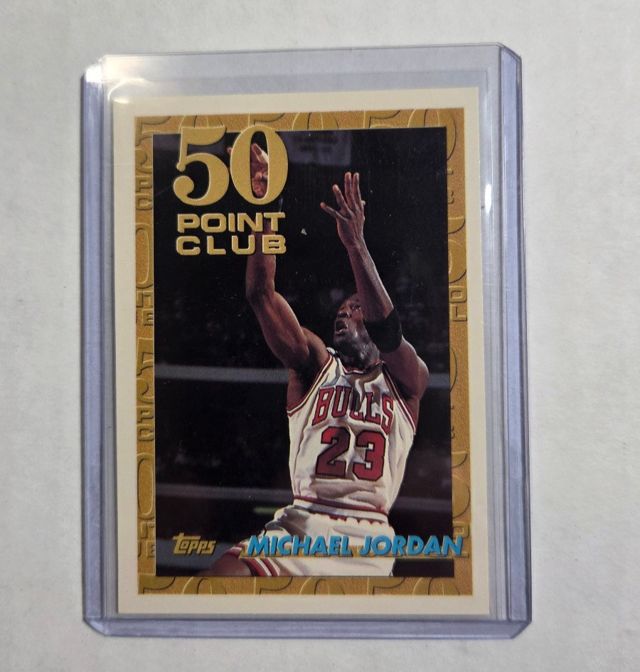 1993-94 Topps - Michael Jordan #64 50 Point Club