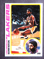 Norm Nixon #63 Topps 1978 Basketball Card (Los Angeles Lakers)