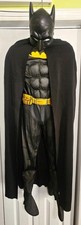 Batman Muscle Costume 8-10 Cape Mask Justice League DC Cape Mask Superhero Boys