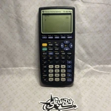 Texas Instruments TI-83 Plus Black Graphing Calculator w/ Cover Tested Working