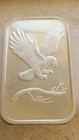 Silver 1oz Bar Eagle Nice Bar .999 Fine