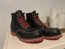 Red Wing Classic Moc 9075 Size 9.5 D Customized