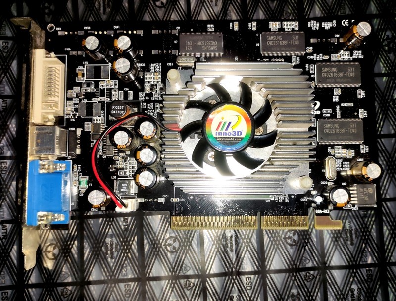 Nvidia 6600LE Inno3d DDR AGP 8x 128MB