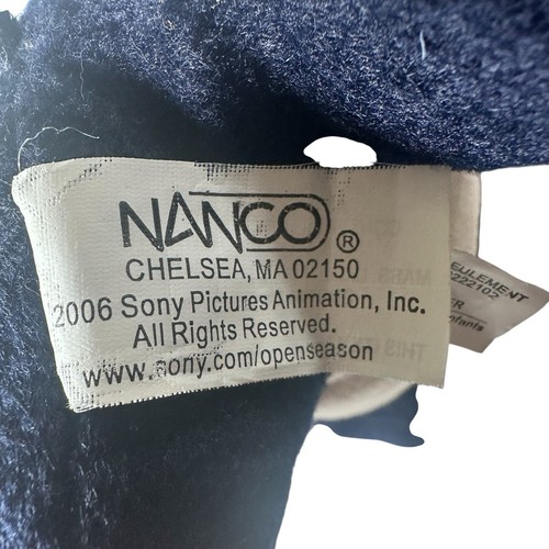 Nanco Mr Open Season Weenie Plush 16” Stuffed Animal Clean Pre Owns With The Tag - Picture 11 of 11