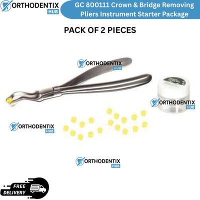 #ad #ad GC 800111 Crown amp; Bridge Removing Pliers Instrument Starter Package $137.75