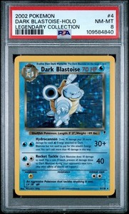 Pokemon PSA 8 NM-MT Legendary Collection Holo Dark Blastoise 4/110