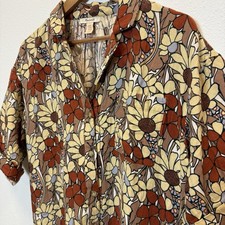 Madewell Floral Maxi Oversized Dress Size Women’s Small 100% Cotton