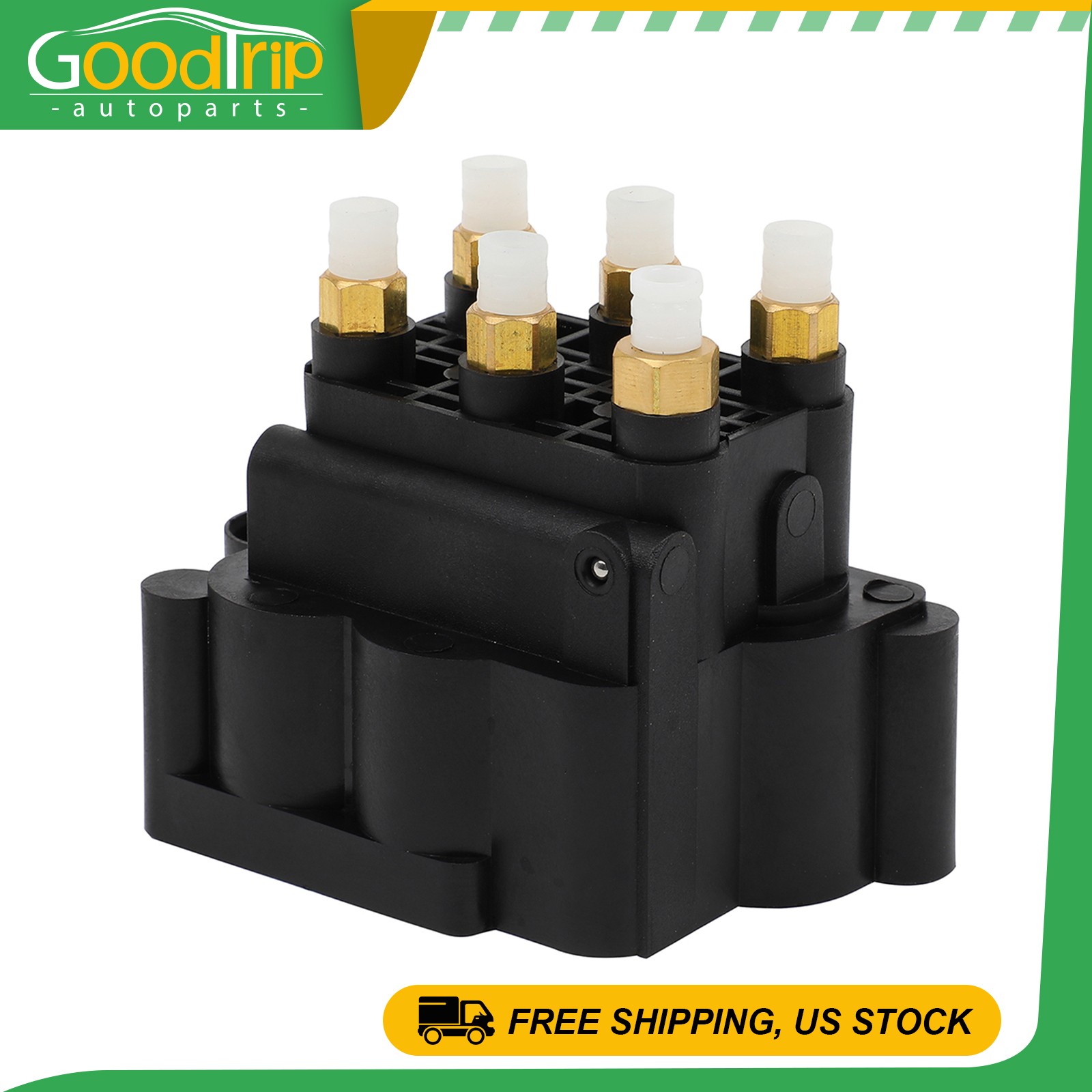 For 10-18 Rolls-Royce Ghost Dawn 37206850319 Air Suspension Solenoid Valve Block