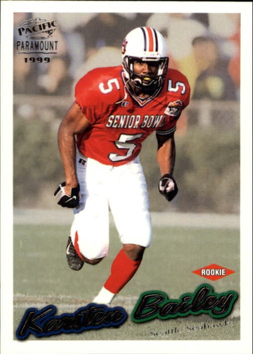 1999 Paramount #217 Karsten Bailey RC - FB