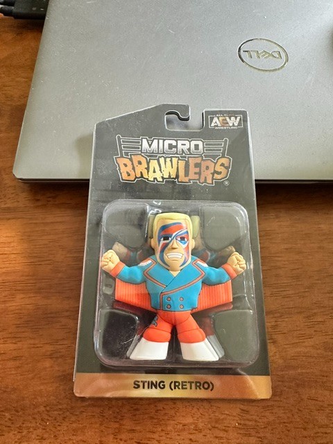 Micro Brawlers Sting (Retro)