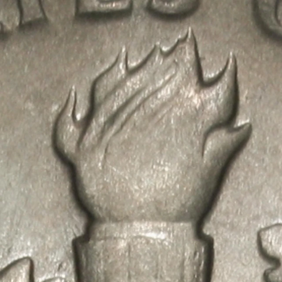 1969 Roosevelt Dime FS-901 REV of 68 BU Uncirculated Reverse of 1968 - Image 4 of 4