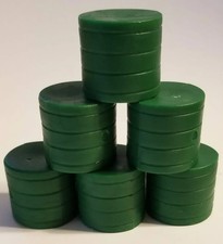 1/64 Standi Toys 6 Pack of Green Round Hay Bales