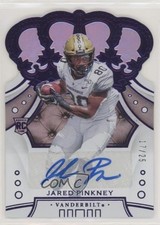 2020 Panini Chronicles Draft Picks Blue Signatures 17/30 Jared Pinkney Auto 9r9