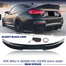 Glossy Black Rear Trunk Spoiler Wing Lip For Bmw 4-series F32 Coupe 2014-2020 Glossy Black Rear Trunk Spoiler Wing Lip For Bmw 4-series F32 Coupe 2014-2020