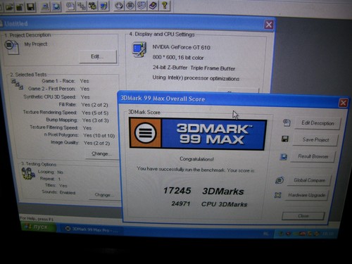 Set of socket 775 system ECS G31T-M + gf610 2gb+ ddr2 + pentium dual cpu - Picture 8 of 8