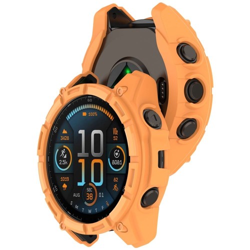 TPU Edge Shell Bumper Screen Protector New Protective Case for Garmin Enduro 3 - Photo 6 sur 18
