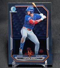Carson Benge Chrome Prospect Rookie RC 2026 Bowman Card #BCP-111 New York Mets