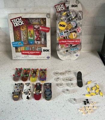Lot of Tech Deck Finger Boards 6 Pack 4 Pack Loose Accessories & Boards