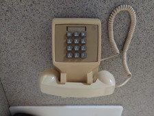 at t tan push button phone