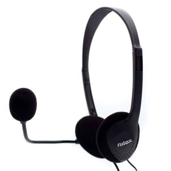 Nilox Nero Chat Live 2 Nxcm00004 (Cablato), Cuffie, - Immagine 3