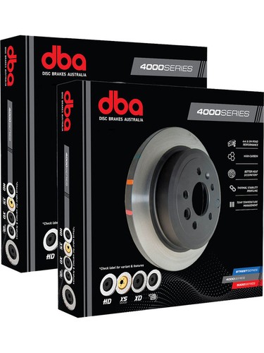 2 x DBA 4000 HD Disc Brake Rotor 279mm DBA4016 fits Holden Commodore 4. ...