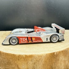 IXO Audi R10 TDI Power #8 Le Mans 2006 Silver Red 1:43 Scale Diecast Model Car