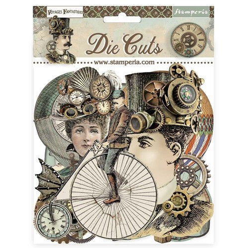 Stamperia Die-Cuts-Voyages Fantastiques DFLDC91