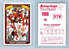 Ricky Sanders - Redskins #378 American Football 1990-91 Panini Sticker