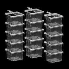 JOBEDE 15 PCS Spider Terrariums Breeding Box, Small Insect Hatching Container...