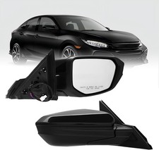 Passenger Side Mirror Compatible With 2016-2021 Honda Civic LX SE Sport,Mirro...