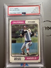 1974 Topps - Nolan Ryan #20 for sale | eBay