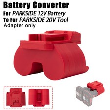 1X Adapter For Parkside 12V Battery Adapter To For Parkside 20V Cordless Tools