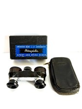 Vintage Airguide Model 44A Sport & Opera Glasses W/ Original Box & Case