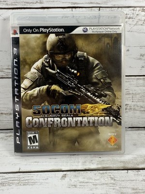 SOCOM US Navy SEALs Confrontation PS3 PlayStation 3 Complete CIB Multiplayer