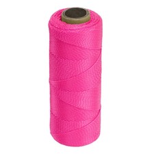 Solid Braid Nylon Rope 3/50 Inch 550 Ft Utility Flag Pole Rope Pink
