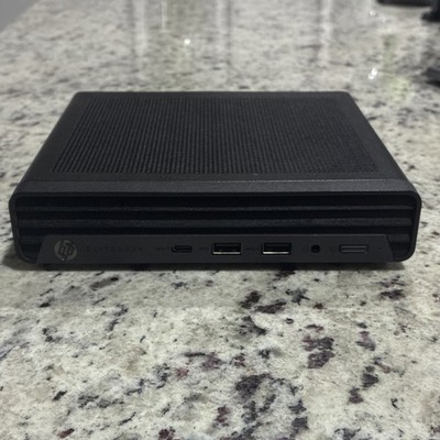 HP EliteDesk 805 G6 Mini Desktop AMD Ryzen 5 PRO 8GB 256GB SSD Windows 10 Pro