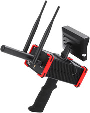 AKS Metal Detector,Portata 100 M Profondità 16 M a Lungo Raggio Portatile Profes