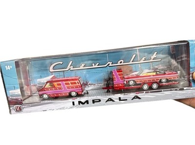M2 MACHINES HAULER 1971 CHEVROLET G10 VAN & 1964 CHEVROLET IMPALA