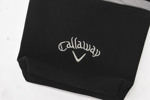 Callaway Golf Bag Cinch Pouch Accessories Bag Black/Gray Genuine OEM Adjustable - Picture 2 of 5