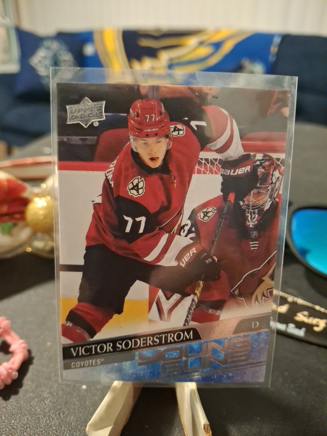 2020-2021 Upper Deck Young Guns #221 Victor SODERSTROM Coyotes