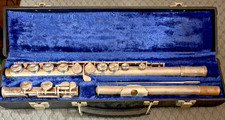 Gemeinhardt 2SP Concert Flute Silver Plated 1987 Hard Case