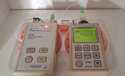 AFL Noyes SC Glasfaser Messset | Optische Lichtquelle & Power Meter