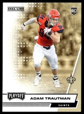 2020 Panini Playoff Adam Trautman Rookie New Orleans Saints #269