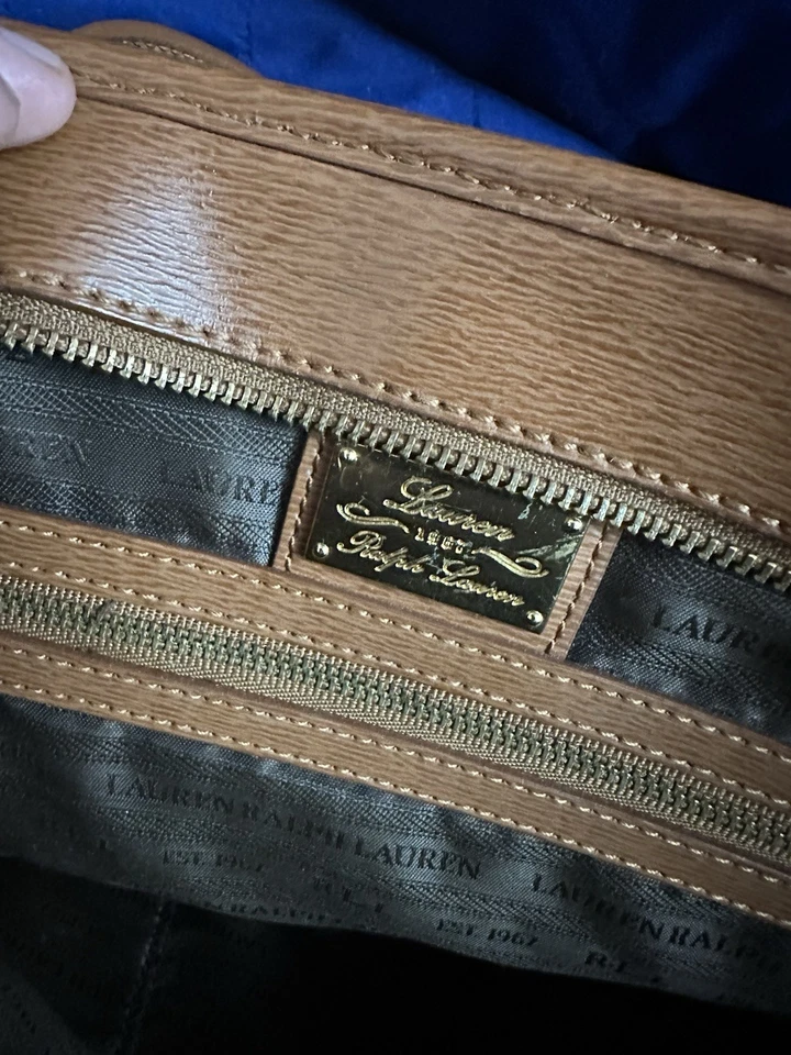 Cartera Ralph Lauren marrón  Foto 4 de 4